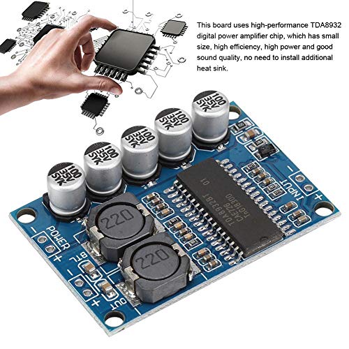 Mono Power Amplifier, TDA8932 High Efficiency Digital Power Amplifier Board Module, voor actieve luidspreker… - Afbeelding 7