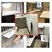 Vicareer Mesa Plegable De Pared,Portátil Mesa para Estudio,Mesa De Cocina,Escritorio De Pared...
