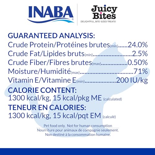 INABA Juicy Bites Chewy Cat Treats, Scallop Crab Flavor, 18ct - image 5