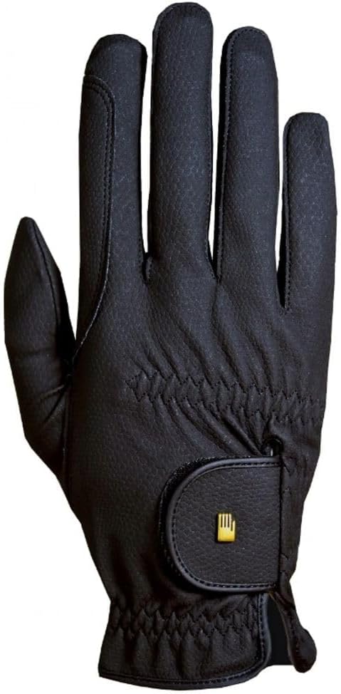 Roeckl ROECKGRIP Unisex 6 (000) Black Black 6