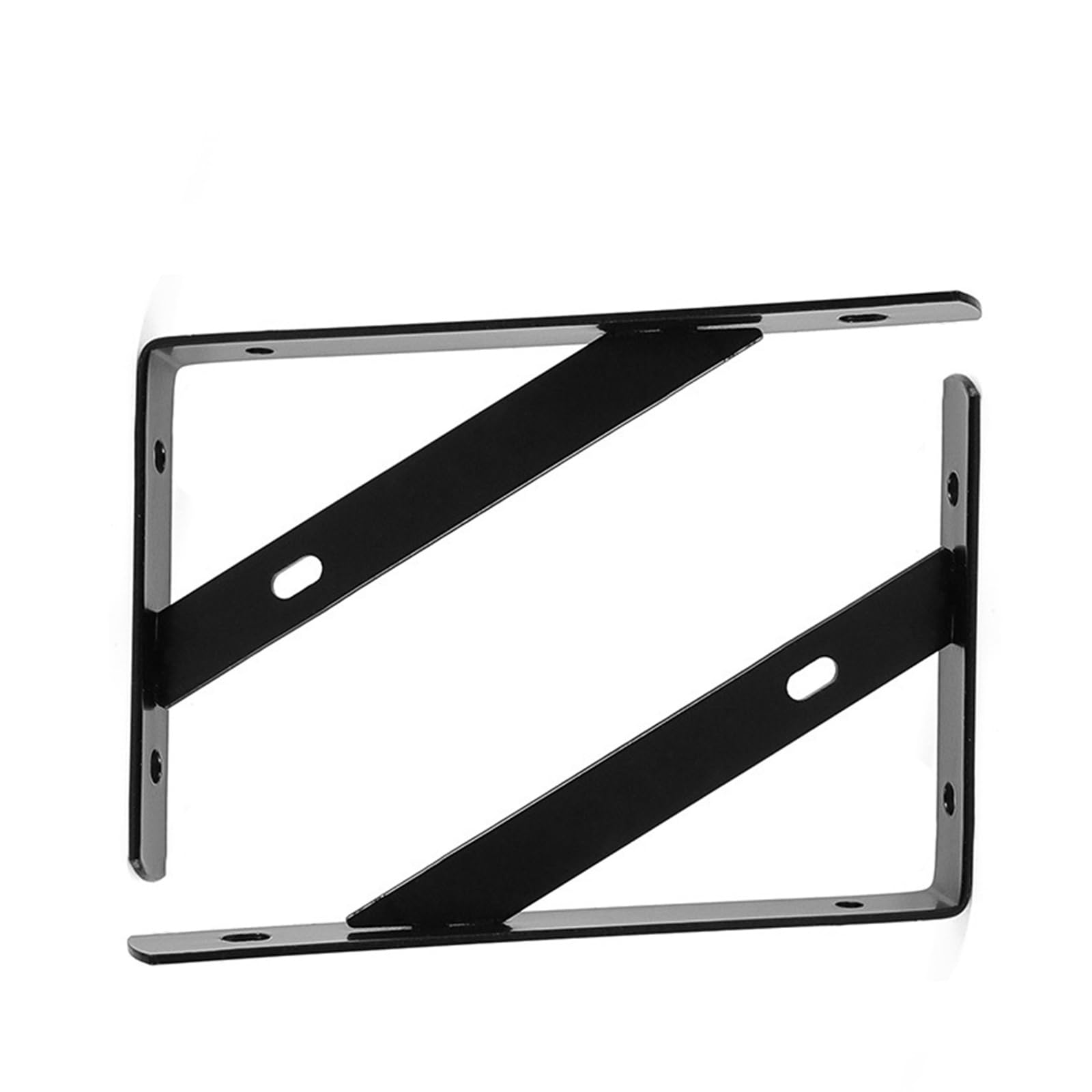Tsophreniq Multicolor Industrial Strengths Steel Wall Brackets Black Coated Shelf For Heavy Items Secure Mounting Space And Residential Areas Black Metal Shelf Brackets