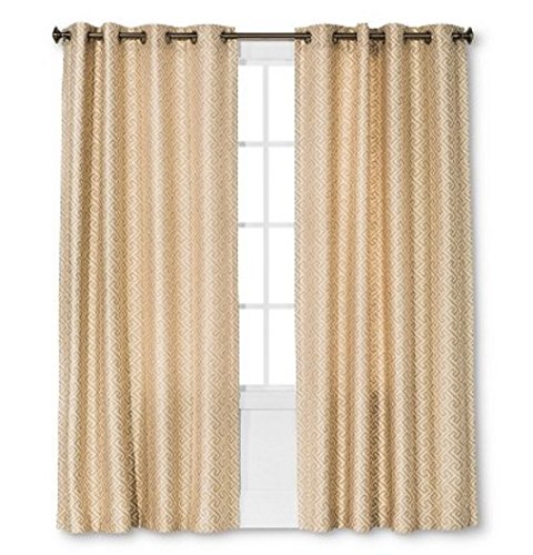 Threshold Formal Looks Greek Key Window Panel (54" x 84")