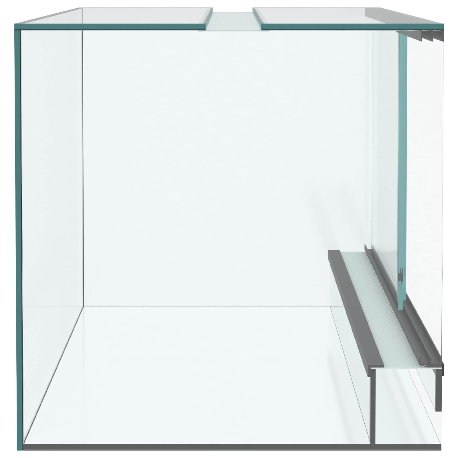 Generisch Terrarium mit Speicher Transparent 40 x 30 x 30 cm Glas,Tier- & Haustierbedarf,Haustierbedarf,Reptilien- & Amphibienbedarf,Terrarien-42020389
