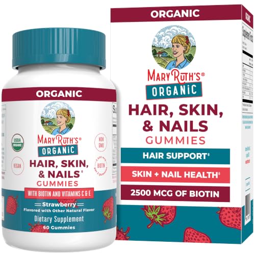 MARYRUTHS Organic Hair Skin and Nail Vitamins Ages 14+ Skin Care 60ct
