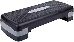 Step de Academia Premium – Superfície Antiderrapante, Altura Regulável, Exercícios Fitness, Aeróbico, Agachamento e Ginástica – Ideal para Treinos em Casa ou Academia