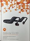 Motorola S11 HD Wireless Stereo Headphones - Retail Packaging - Black/Orange