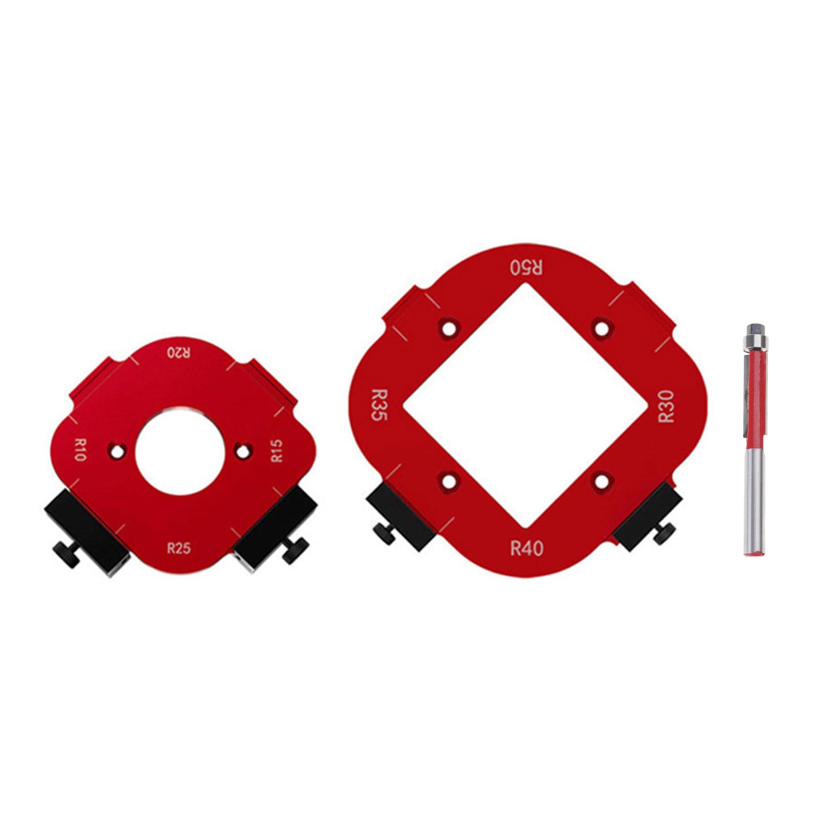 Router Corner Template Router Jigs Aluminum Templates for Woodworking Corner Jigs for Woodworking