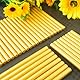 Tomgenrine Mini Wachssiegel-Sticks - 36 Stück Schnellschmelzendes Wachs für Heißklebepistole, ideal für Hochzeitseinladungen, Briefe, Umschläge, Karten & Bastelprojekte (Gold）