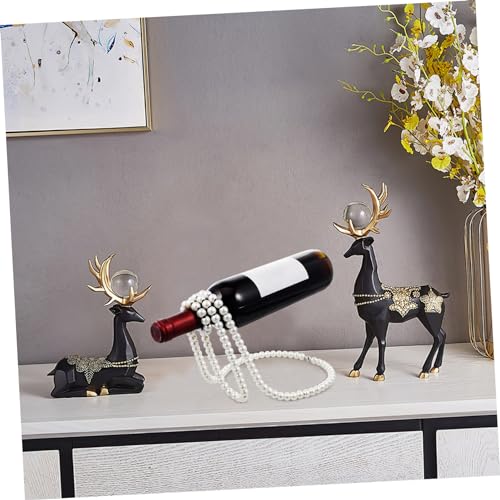 Soporte para Botellas de Vino en Forma de Collar Creativo miniatura 3