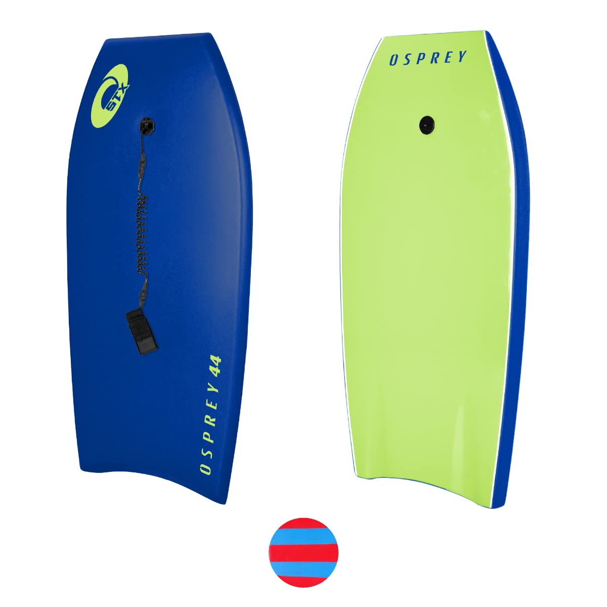 Osprey STX, Bodyboard con guinzaglio Boogie Board per Bambini Unisex-Adulto
