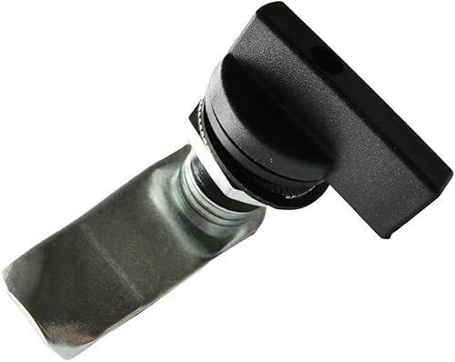 Miniatura 3 de WJSKDQ Cerradura de leva de pulgar compensada accionada por el pulgar, 2 unidades, cerradura de leva negra