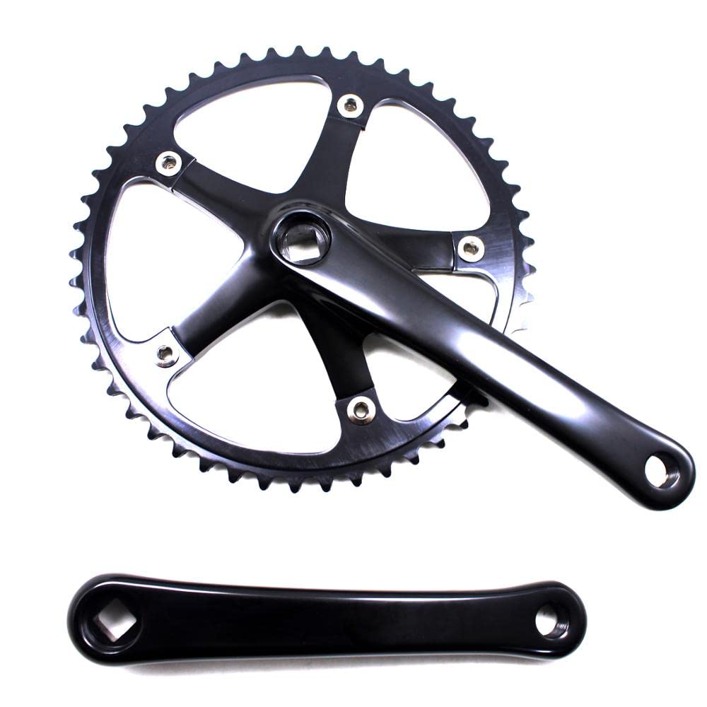 Guarnitura MTB Gear Gear GrunSt 49T Integrated CrankSet 144 BCD CNC. Grullatore in Lega di Alluminio a Catena a Dischi a manovella Guarnitura Bici