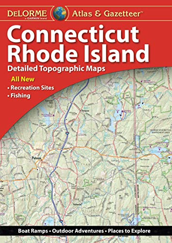 Delorme Connecticut/Rhode Island Atlas & Gazetteer