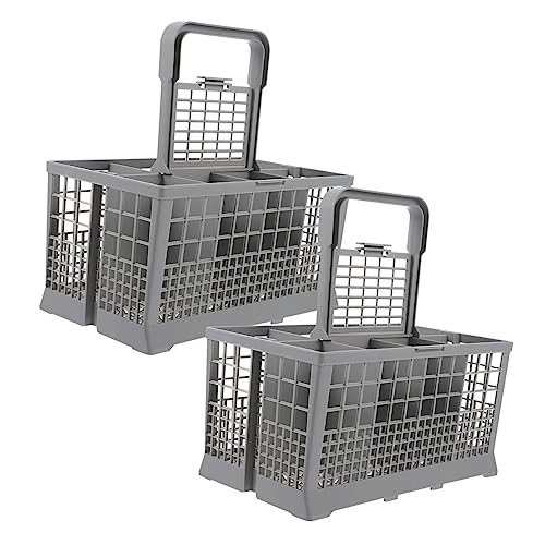 KICHOUSE Dishwasher Cutlery Basket Silverware Organizer Dish Rack Dish Drying Rack Countertop Holder