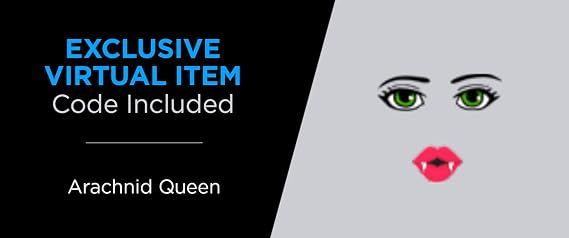 Roblox Action Collection - Neverland Lagoon: Salameen the Spider Queen Game Pack [Includes Exclusive Virtual Item]