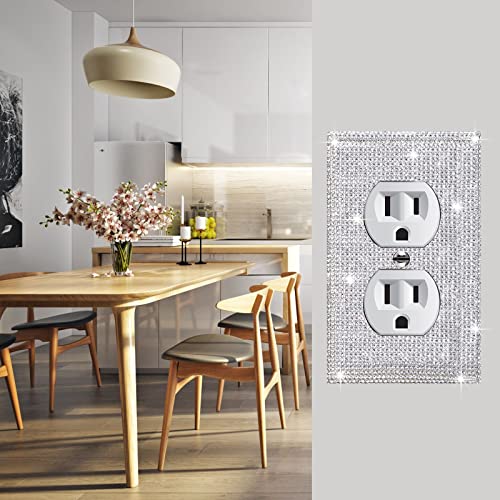 Placa de salida de diamantes de imitación para salones y dormitorios modernos 4