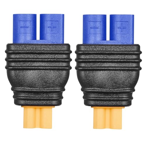 NGSBCXR EC3 �I�X - XT30���X�^�A�_�v�^�[ ���C���[�R�l�N�^�[�A�_�v�^�[�Ȃ� LiPO�o�b�e���[�p (2�p�b�N)