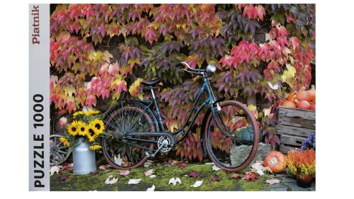 Piatnik 5582 Puzzle 1000 pièces Impressions d'automne avec vélo rétro