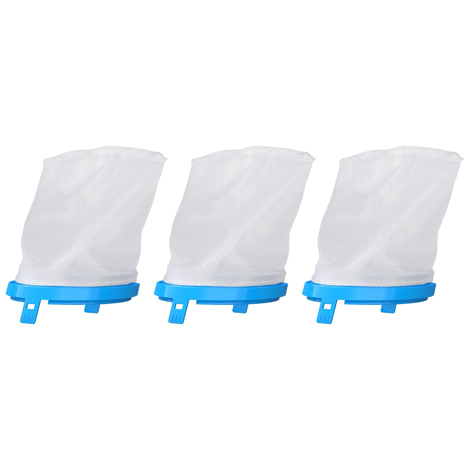 BIELMEIER Paquete de 4 bolsas de filtro para aspiradora de piscina de mano BIELMEIER