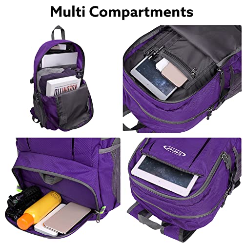 Image of G4Free 40L Lightweight Packable Hiking Backpack, Waterproof Travel Daypack