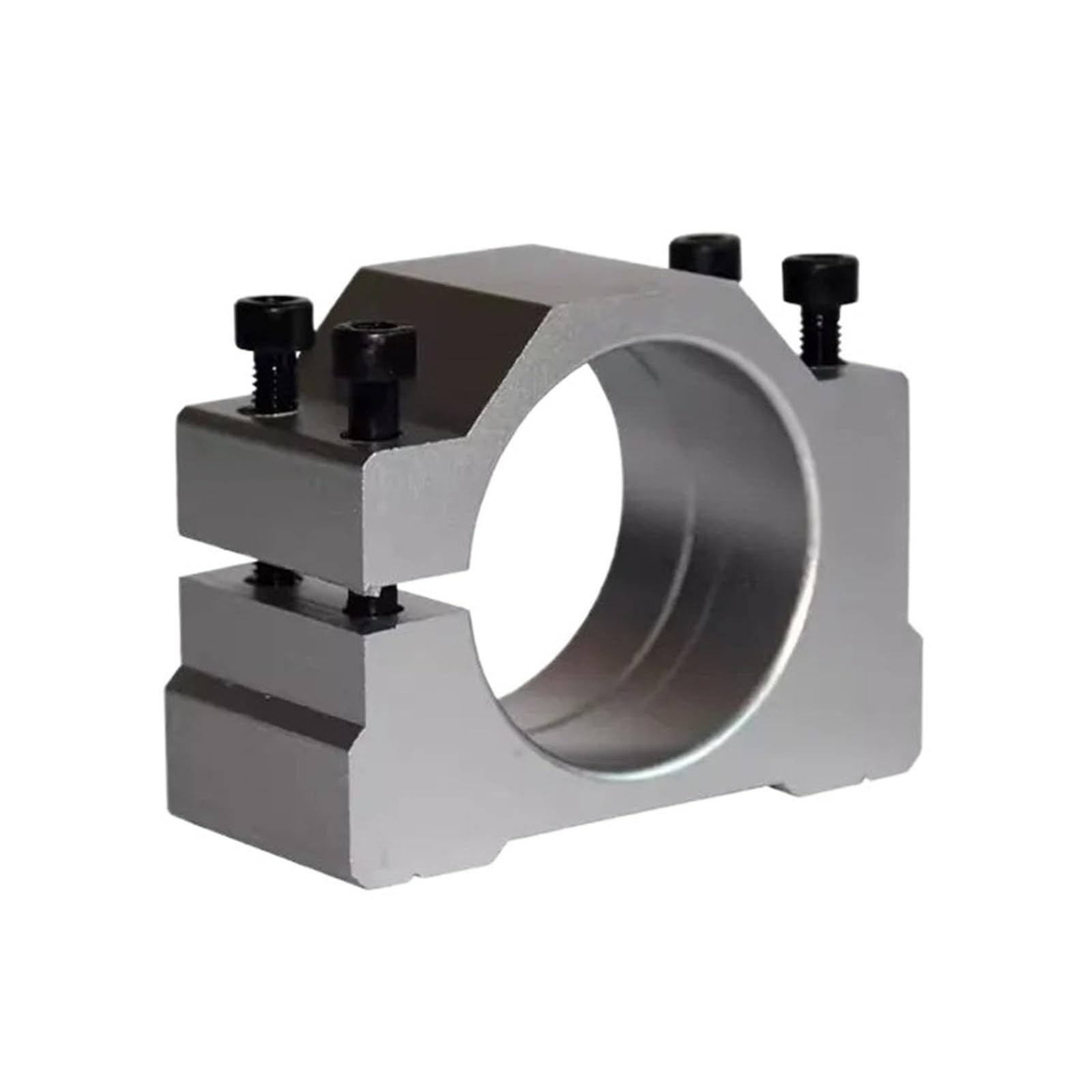 Abrazadera de aluminio para husillo con pernos hexagonales de fijación 1