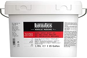 Liquitex Professional Gloss Super Heavy Gel Medium (3.78L) - A Versatile Artist's...