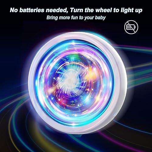 Image of Colorful Lighting Baby Balance Bike Toys for 1 Year Old Boy Gifts, 10-36 Month Toddler Balance Bike, No Pedal 4 Silence Wheels & Soft Seat First Bike, One Year Old Boy Birthday Gift.