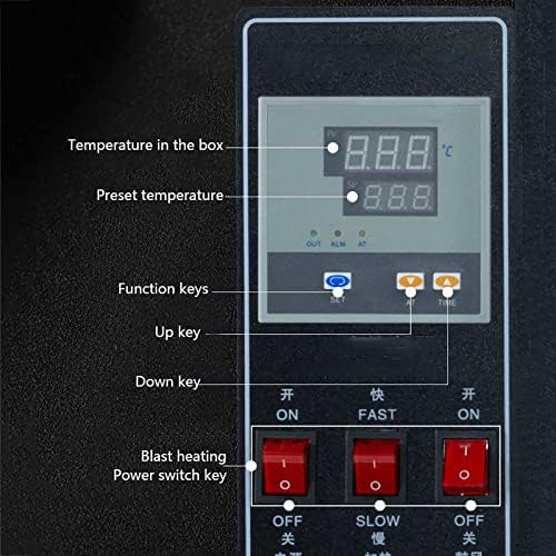 Incubadora de laboratorio con control inteligente de temperatura para crecimiento microbiano y germinación de semillas