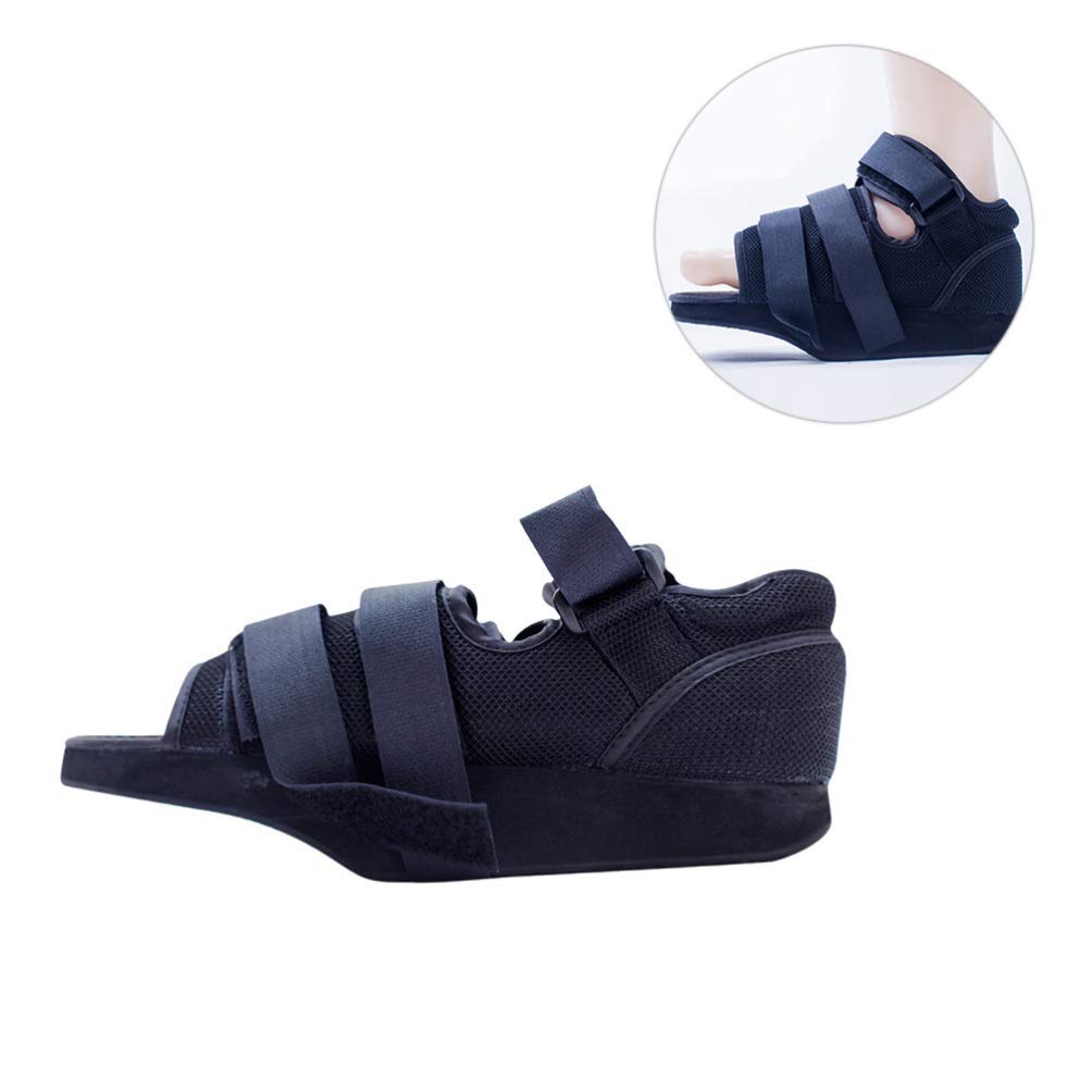 ARTIBETTER Forefoot Shoes Foot Fracture Fixation and Convenient for Healing Smooth Surface for Comfort Black Xl