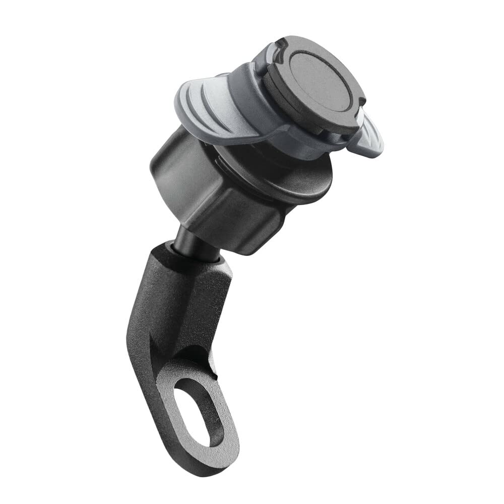 Lampa 90562 Titan Opti Pole, Attacco specifico per specchietti o Viti Passanti Compatibile con custodie Opti Line, Nero