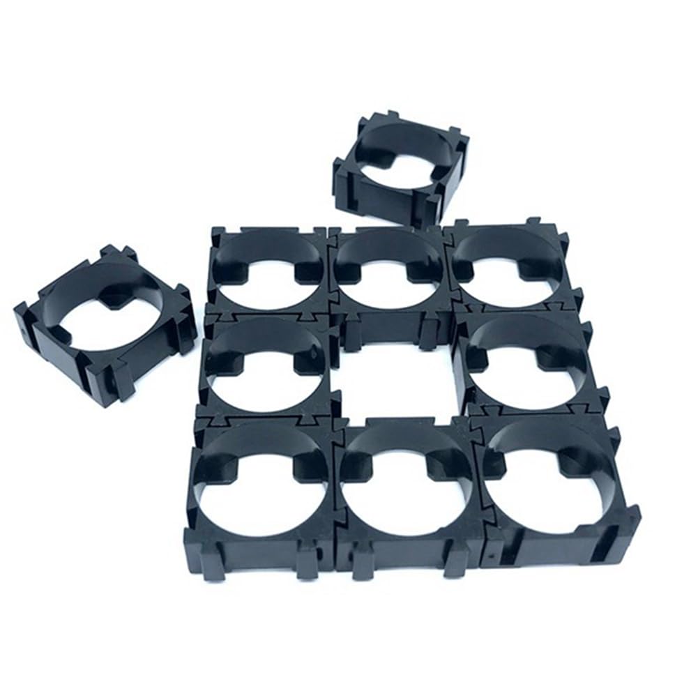 1000 piezas 18650 - Soporte de batería de iones de litio para almacenamiento de batería portátil, pilas cilíndricas, soporte espaciador de bricolaje duradero