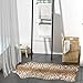 MACEVIA Leopard Rug Cheetah Print Rugs Western Decor for Living Room Bedroom Faux Animal Area Carpet Non-Slip 43.3