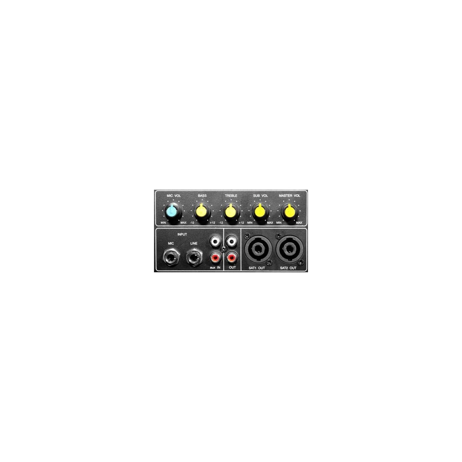 Pack 151.512 PA DJ 2800W Bi-Amping Schränke