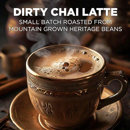Image of Maud's Espresso Chai Tea Latte Pods, 18ct, Gourmet Blended Tea | Single Serve Espresso Chai Tea Pods - 100% Gourmet Blended Tea Leaves, Compatible with Keurig Coffee Makers