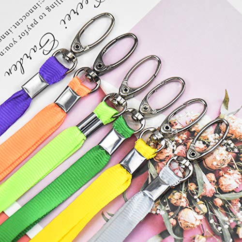 10 Stks Neck Strap Lanyards met Swivel Metal Clip, Office Badge Lanyard voor personeel, Duurzame Lanyards voor nek… - Image 4