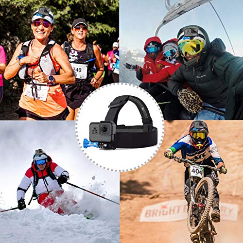 MiPremium-Chest-Harness-Chesty-Mount-Head-Strap-for-GoPro-Hero-13-12-11-10-9-8-Max-Go-Pro-Hero-7-6-5-3-4-Session-Black-Silver-Fusion-DJI-Osmo-AKASO-Accessories-Kit-for-Action-Cameras