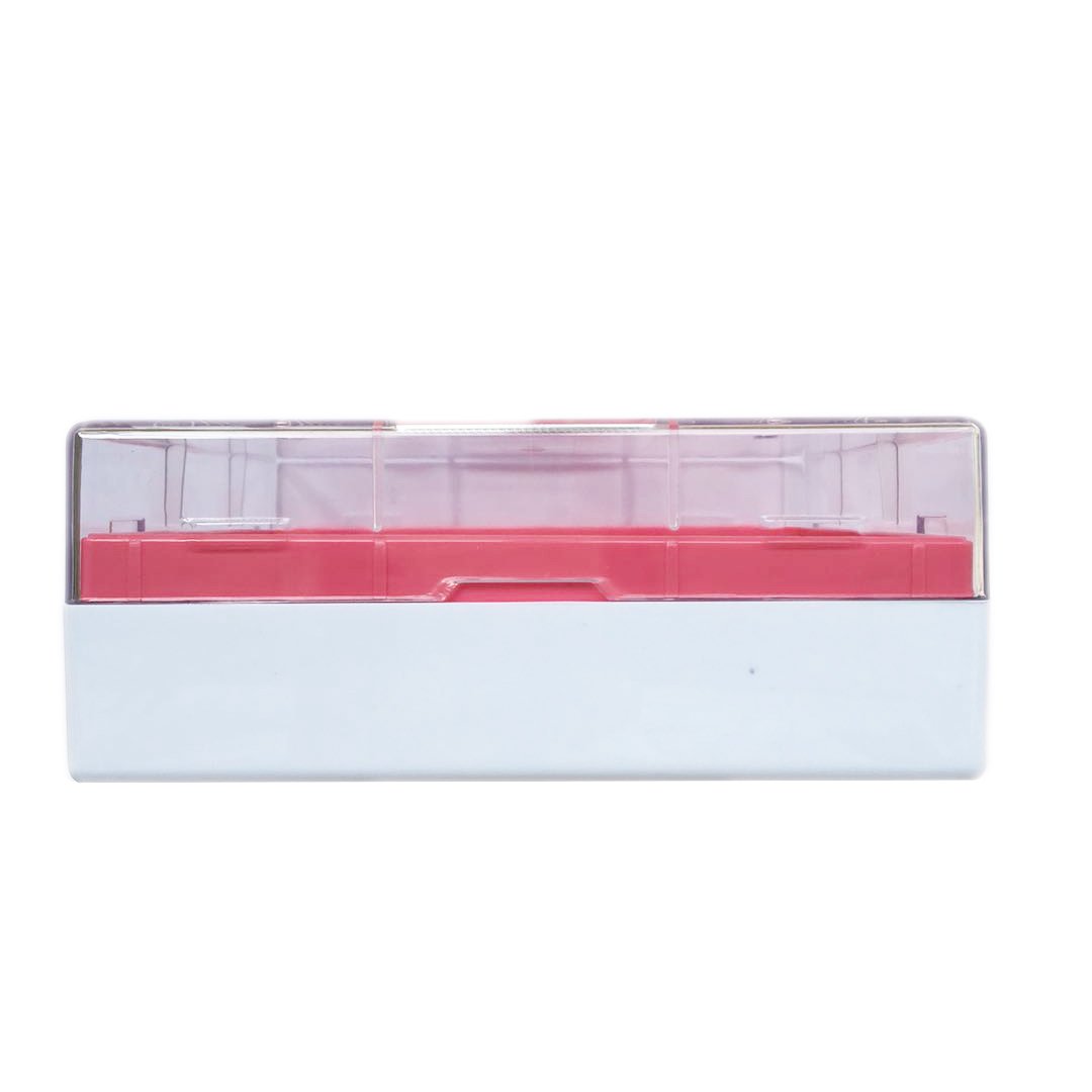 CryoBox - Portalampada in policarbonato, 9 x 9, 81 posti (blu/verde/rosso/giallo (confezione da 4)
