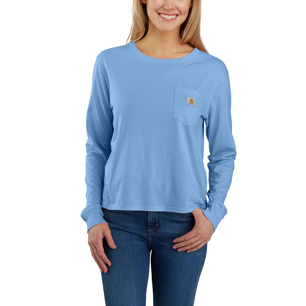 Carhartt Workwear Pocket Long-Sleeve T-Shirt Camisetas para Mujer
