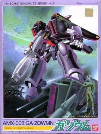 BANDAI SPIRITS 1/144 SCALE GUNDAM ZZ SERIES No.8 Ga-Zowmn