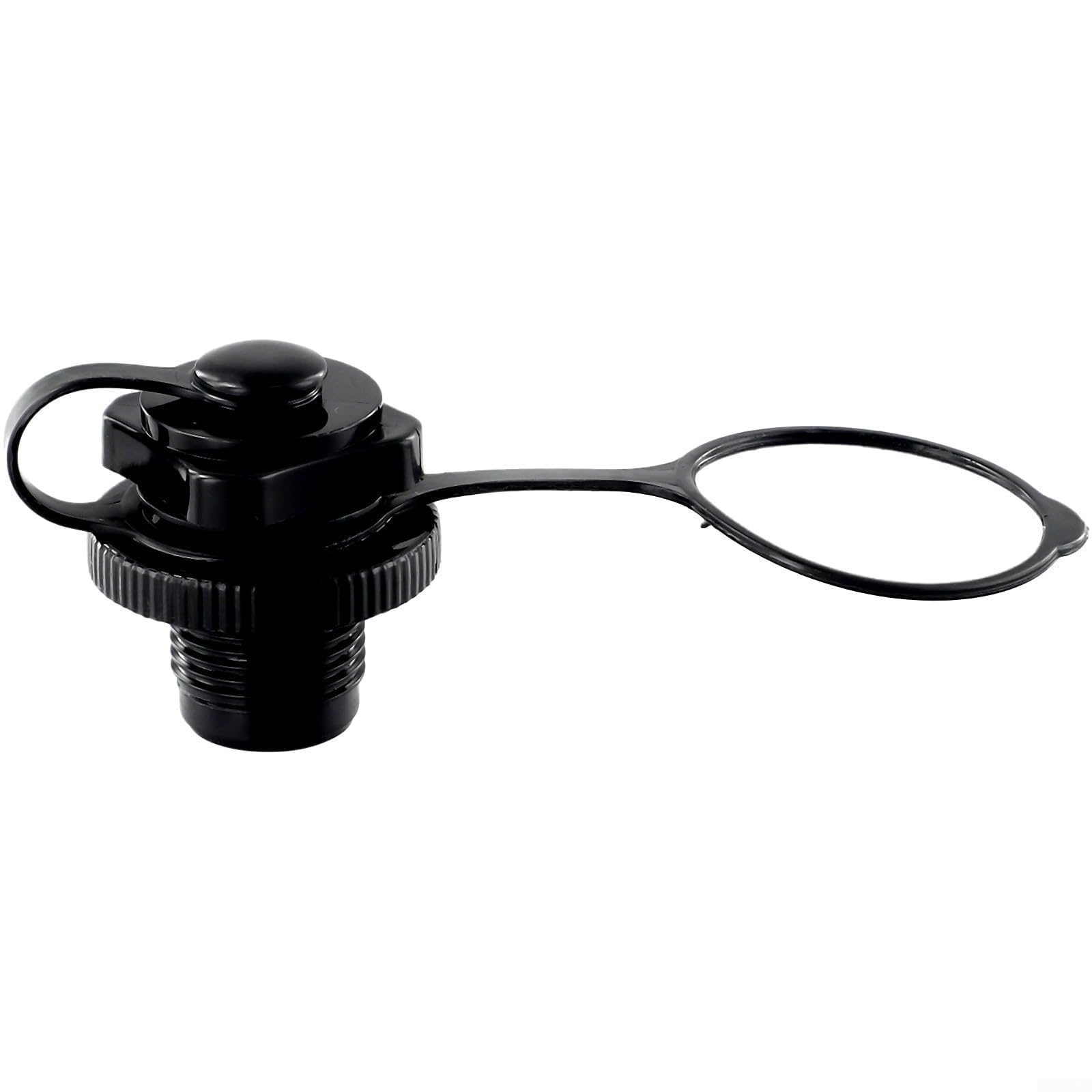 Valvola a vite da 22 mm, valvola dell'aria con filettatura a vite per Boston, spirale gonfiabile per la sostituzione del gonfiaggio dell'aria, valvola Boston a vite per gommoni in gomma per kayak