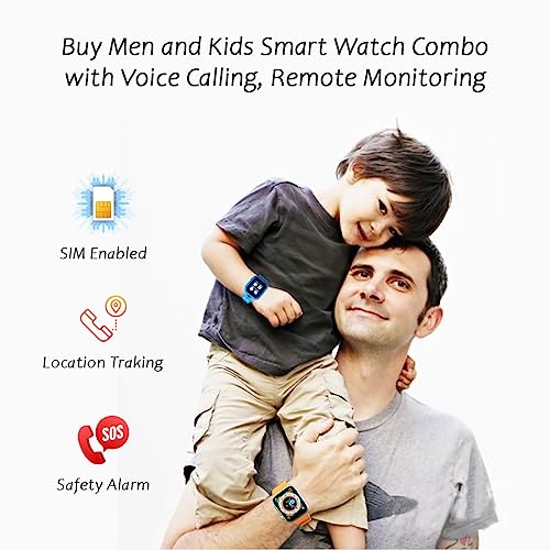 Image of sekyo Carepal Pro Smart Watch for Kids, Boys, Girls and Boys with Many Smart Features, Video Calling, Location Tracking(Carepal pro and S23 Ultra Combo for Men and Kids)
