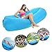 Produktbild Air Lounger Aufblasbares Sofa , Wasser luftsofa mit 2 luftsack , Luft Couch mit Tragebeutel für Camping, Strand, Outdoor , Hinterhof , Park (Himmelblau)