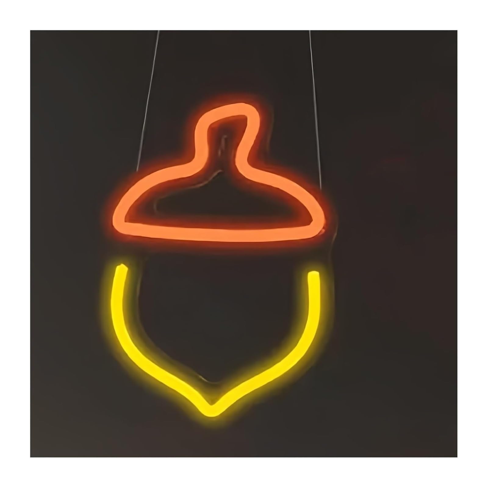 Generico Per la decorazione delle feste con insegne al neon, acero per foglia, nocciola, autunno per(A)