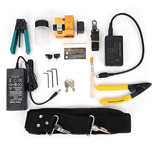 Goshyda Empalmador de fusión, Enfoque automático Seis Motores Brillo de Pantalla...