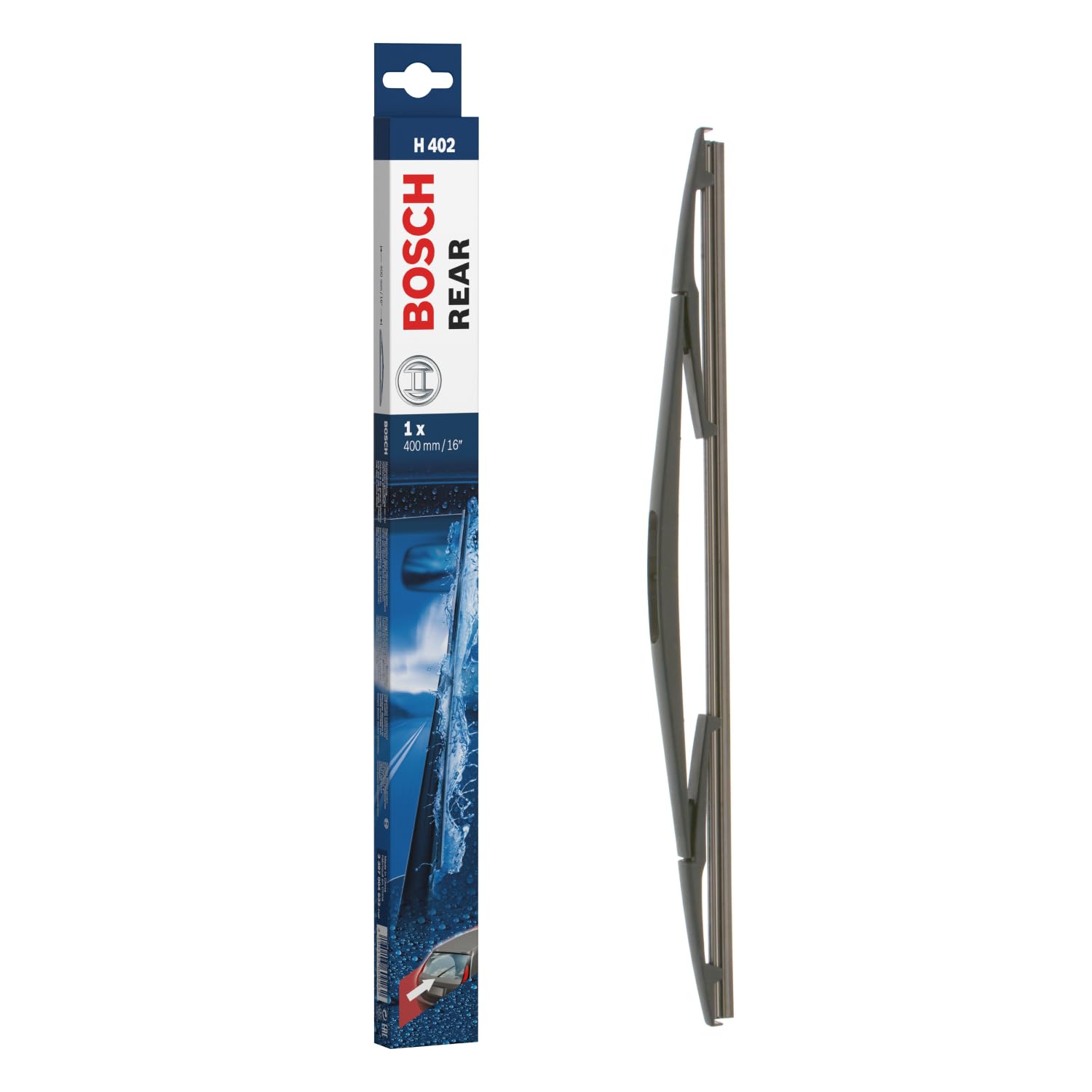 Rear Wiper Blade fits VAUXHALL CORSA C 00 to 06 Bosch 1273389 9114679 91155732
