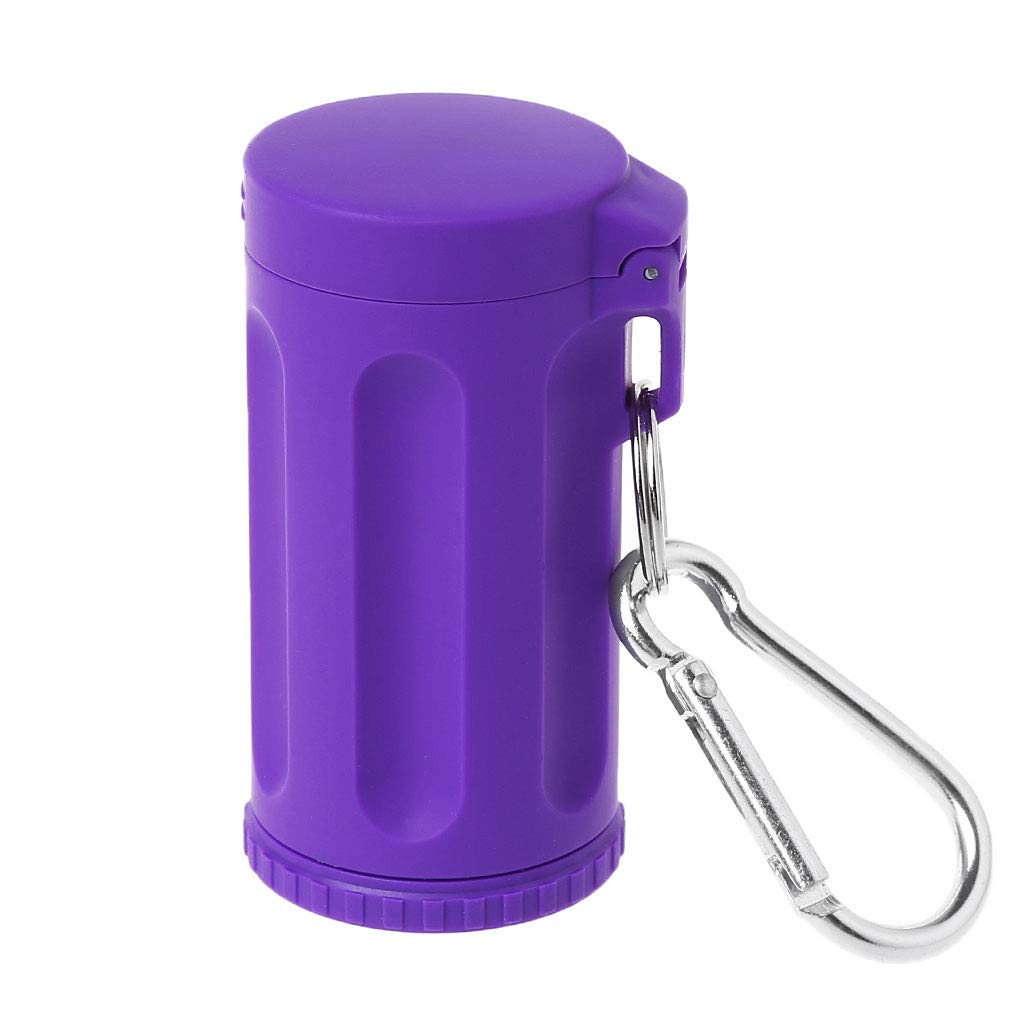 Portable Pocket Lid Ashtray Windproof Key-chain Outdoor Accessories Outdoor Tools for Yard