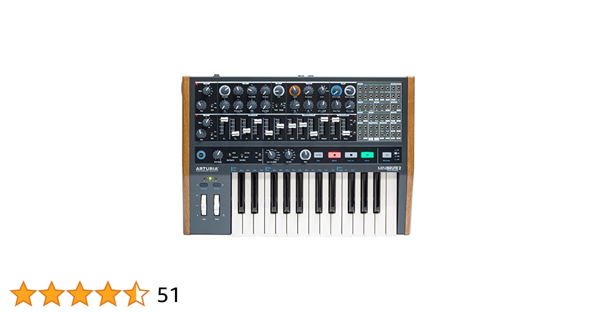 Amazon.com: Arturia MiniBrute 2 Semi-Modular Analog