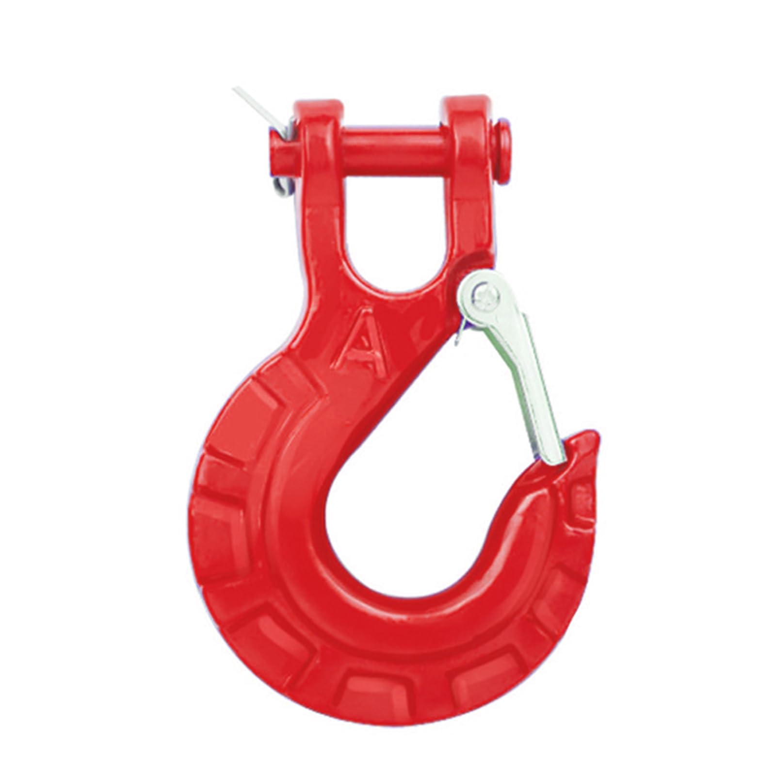 Sdgbcxd Red 35000Lbs/16T Winch Cable Hook Clevis Rigging Tow Trailer & Latch For Boat/Truck/Rv Spring-Loaded Accessories(Red)