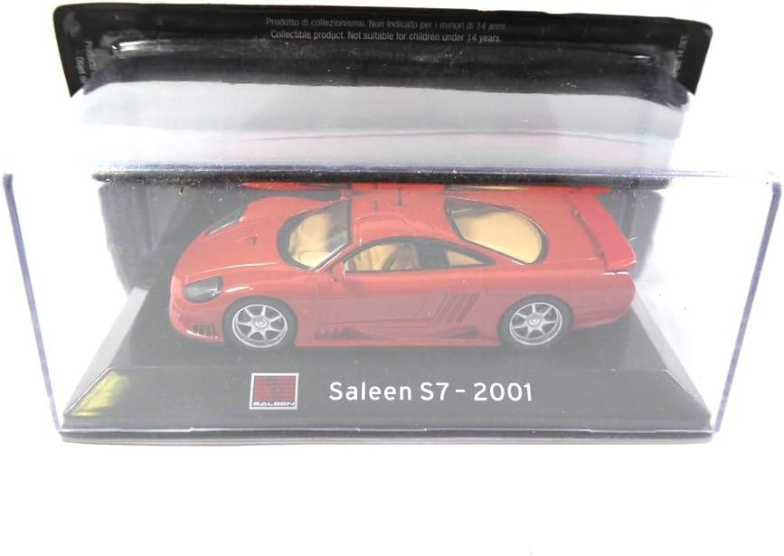 OPO 10 - Car 1/43 Collection Supercars Compatible with Saleen S7 2001 (S29)