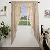 VHC Brands Sawyer Mill Charcoal Prairie Curtain Set Lined Drapes 84 Inch Long Farmhouse Country Stripes Cotton for Living Room